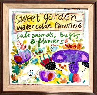 [AA] Sweet Garden Watercolor Painting (Payment Only)