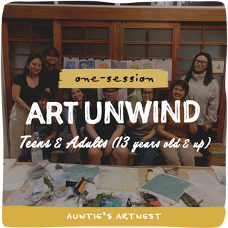 [aan] Art Unwind - teens & adults (13 years old & up)